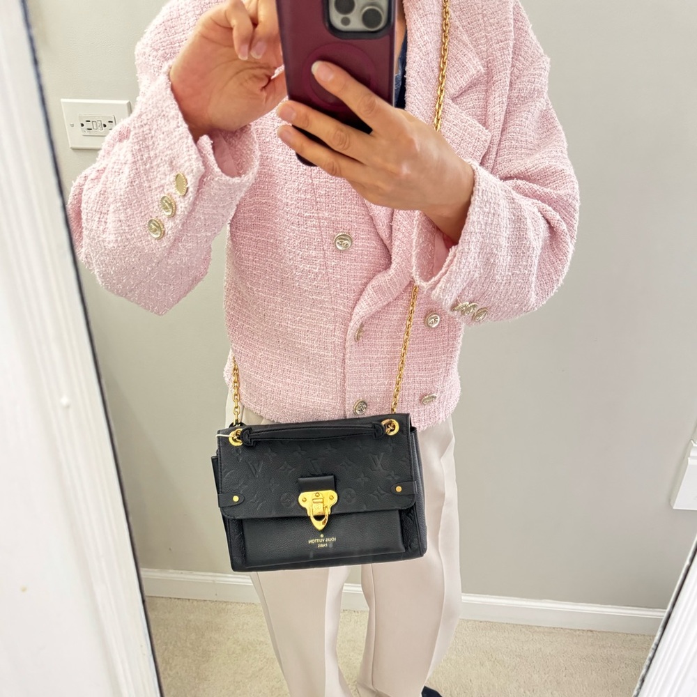 Louis Vuitton Vavin PM black shoulder crossbody bag golden hardware - Picture 14 of 17